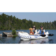 Load image into Gallery viewer, Sea Eagle 370 Pro 3 Person Inflatable Kayak Fishing Boat Canoe Paddles (2 Pack)