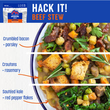Load image into Gallery viewer, Mountain House Beef Stew, Freeze-Dried Camping Food, 2-Servi ng-Gluten-Free