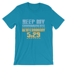Load image into Gallery viewer, Keep My, Commandments T-Shirt