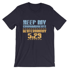 Load image into Gallery viewer, Keep My, Commandments T-Shirt