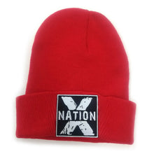 Load image into Gallery viewer, Hebrew Israelite X Nation Embroidered Beanie Cap