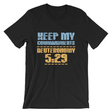 Load image into Gallery viewer, Keep My, Commandments T-Shirt