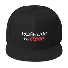 Load image into Gallery viewer, Hebrew by Blood Snap Back Hat