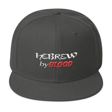 Load image into Gallery viewer, Hebrew by Blood Snap Back Hat