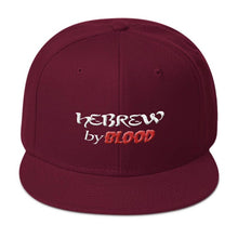 Load image into Gallery viewer, Hebrew by Blood Snap Back Hat