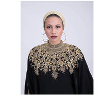 Load image into Gallery viewer, Urban Lipi Kaftan Abaya Elegant Long Wedding Eid Ramadan Party Maxi Dress