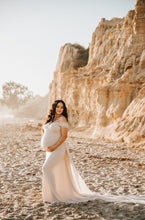 Load image into Gallery viewer, White Maternity Ladies Dress