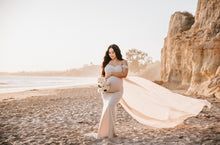 Load image into Gallery viewer, White Maternity Ladies Dress