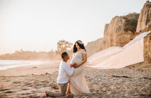 Load image into Gallery viewer, White Maternity Ladies Dress