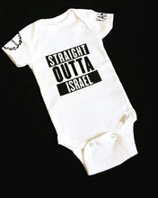 Load image into Gallery viewer, Straight Outta Israel, Baby, Infant, Romper, One Piece