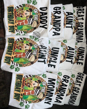 Load image into Gallery viewer, SHOES & Hat NOT Included Birthday Boy or Girl Distressed Denim JacketVest Tee JeansShorts Safari Animals