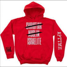 Load image into Gallery viewer, HEBREW ISRAELITE Hoodie, 12 Tribes Hoodie