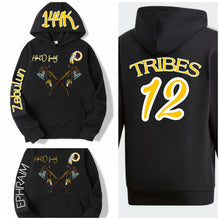 Load image into Gallery viewer, Rep Your Tribe Hoodie Hebrew Israelite