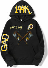 Load image into Gallery viewer, Rep Your Tribe Hoodie Hebrew Israelite