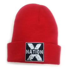 Load image into Gallery viewer, Hebrew Israelite X Nation Embroidered Beanie Cap