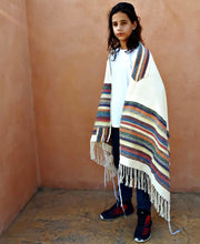 Load image into Gallery viewer, Cotton Tallit for Men Women Children Jew Prayer Shawl