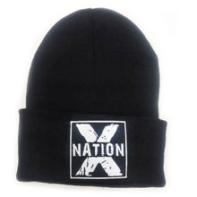 Load image into Gallery viewer, Hebrew Israelite X Nation Embroidered Beanie Cap