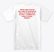 Load image into Gallery viewer, Created For His Purpose T-shirt (white)