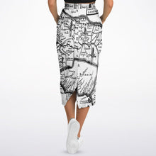 Load image into Gallery viewer, Hebrew Israelite Classic Negro Land Map Skirt