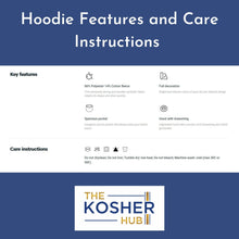 Load image into Gallery viewer, Funny Passover Hoodie with Matzah