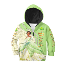 画像をギャラリービューアに読み込む, Disney Tiana Princess & The Frog Sweat shirt Hoodie Jacket
