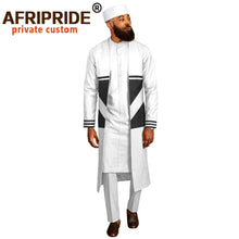 Load image into Gallery viewer, Men African Long Coats Dashiki Shirt & Pants W/ Hat