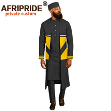Load image into Gallery viewer, Men African Long Coats Dashiki Shirt & Pants W/ Hat