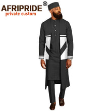 Load image into Gallery viewer, Men African Long Coats Dashiki Shirt & Pants W/ Hat