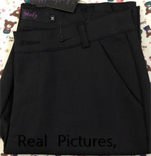 Load image into Gallery viewer, High Waist Cotton Casual Elegant Slim Trousers Pants For Lady's