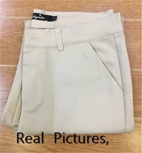 Load image into Gallery viewer, High Waist Cotton Casual Elegant Slim Trousers Pants For Lady's