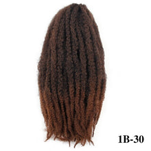 Load image into Gallery viewer, Synthetic Crochet Curly Afro Soft Braiding Extension Hair