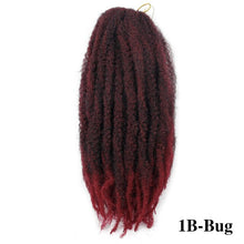 Load image into Gallery viewer, Synthetic Crochet Curly Afro Soft Braiding Extension Hair