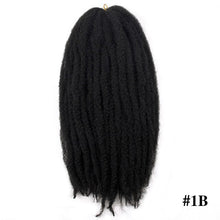 Load image into Gallery viewer, Synthetic Crochet Curly Afro Soft Braiding Extension Hair