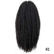 Load image into Gallery viewer, Synthetic Crochet Curly Afro Soft Braiding Extension Hair