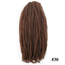 Load image into Gallery viewer, Synthetic Crochet Curly Afro Soft Braiding Extension Hair