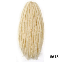 Load image into Gallery viewer, Synthetic Crochet Curly Afro Soft Braiding Extension Hair