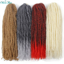 Load image into Gallery viewer, Synthetic Crochet Curly Afro Soft Braiding Extension Hair