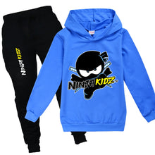 Load image into Gallery viewer, New Ninja Kidz Long Sleeves Thin Hoodie And Pants Set