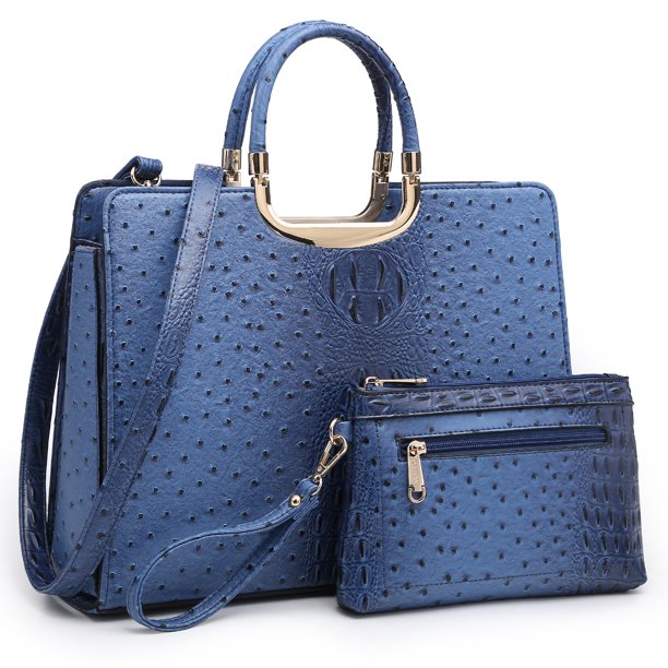 Dasein Tote Satchel Bag With Matching Wallet