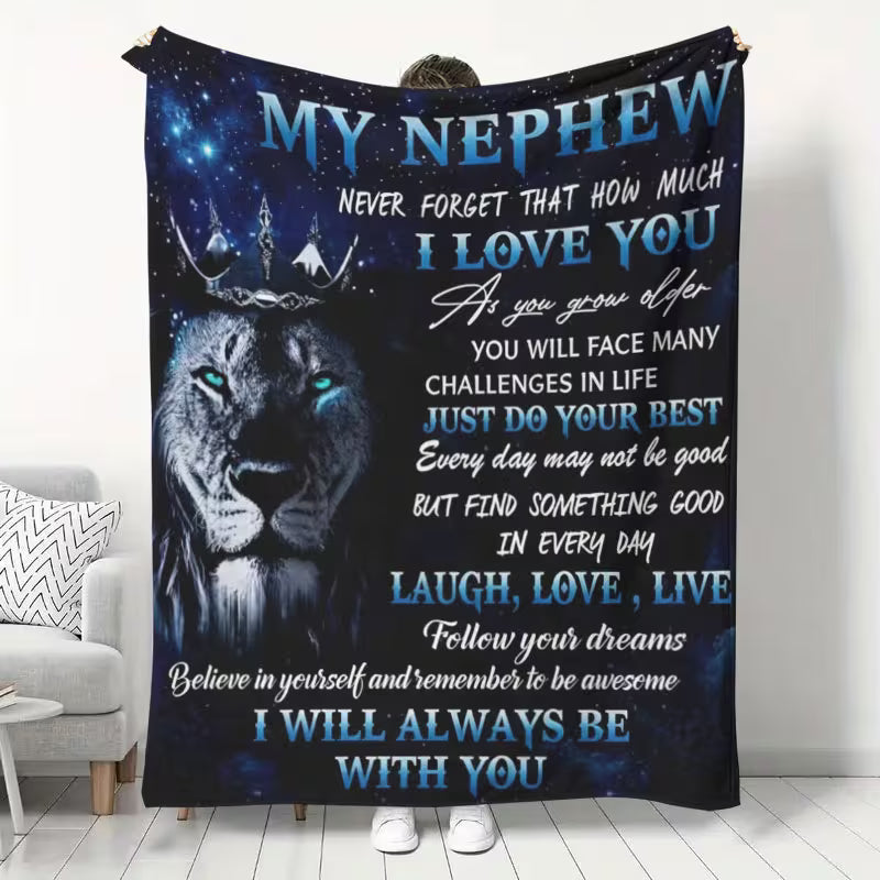 Nephew Flannel Blanket