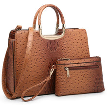 Load image into Gallery viewer, Dasein Tote Satchel Bag With Matching Wallet
