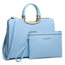 Load image into Gallery viewer, Dasein Tote Satchel Bag With Matching Wallet

