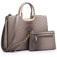 Load image into Gallery viewer, Dasein Tote Satchel Bag With Matching Wallet

