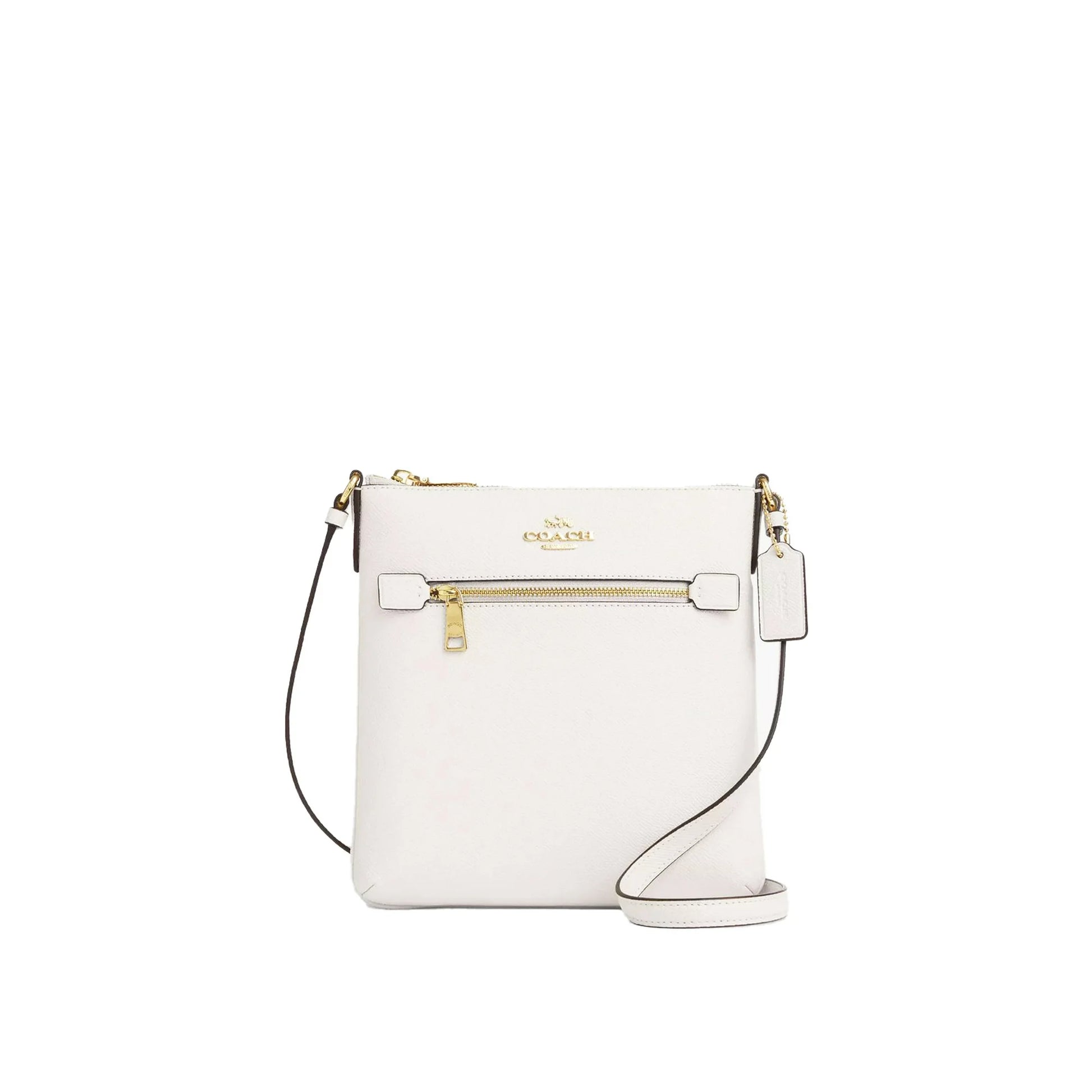 Coach Rowan Medium Signature Leather File Bag