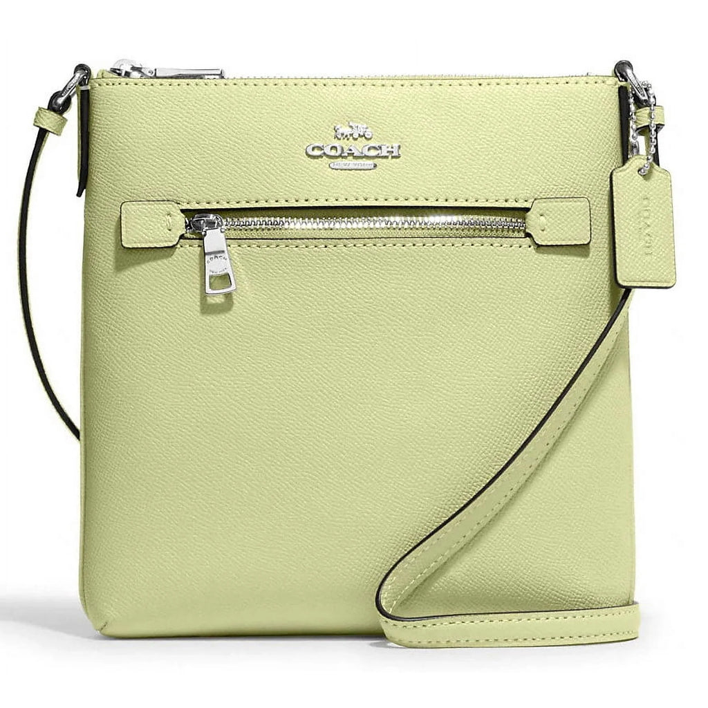 Coach Rowan Medium Signature Leather File Bag