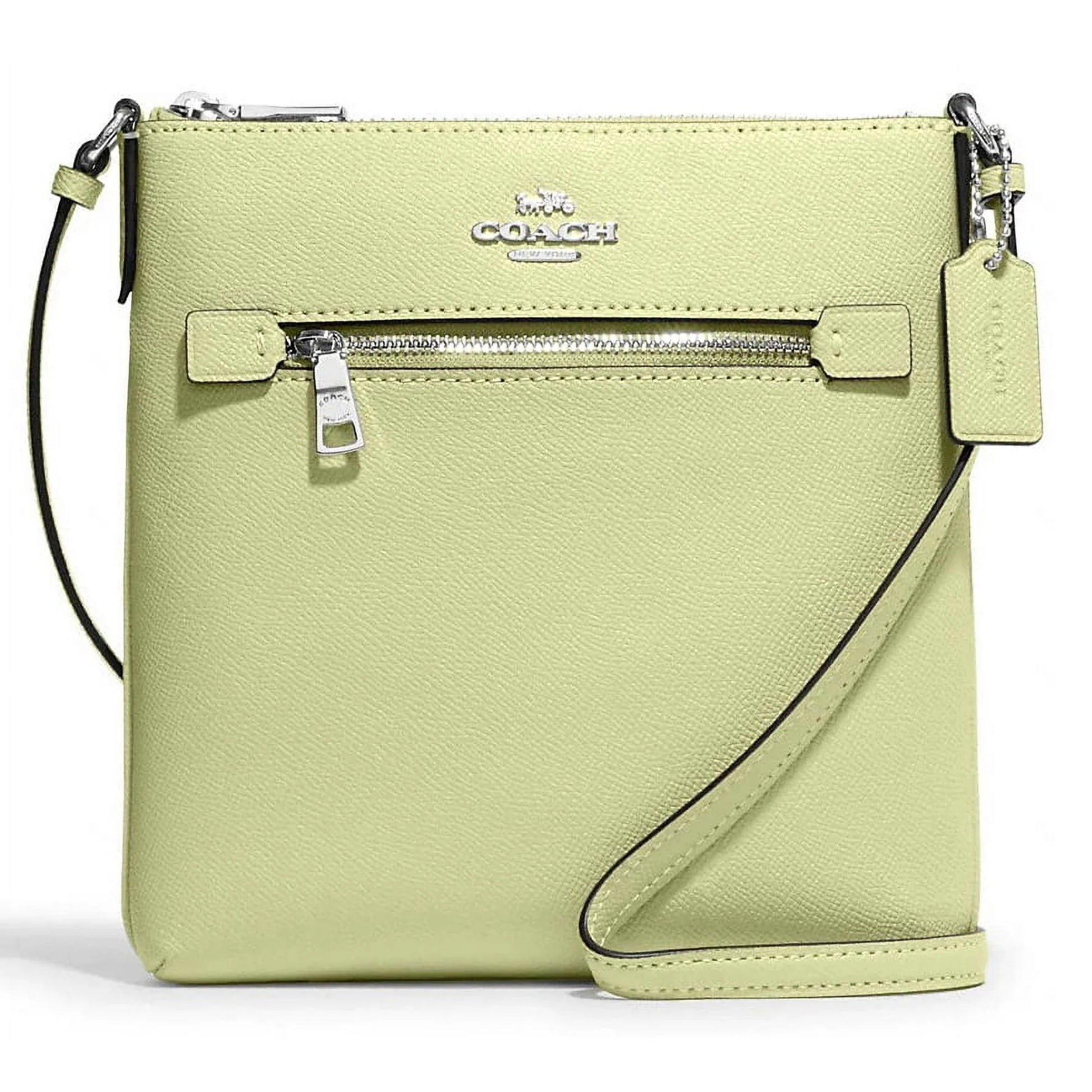 Coach Rowan Medium Signature Leather File Bag