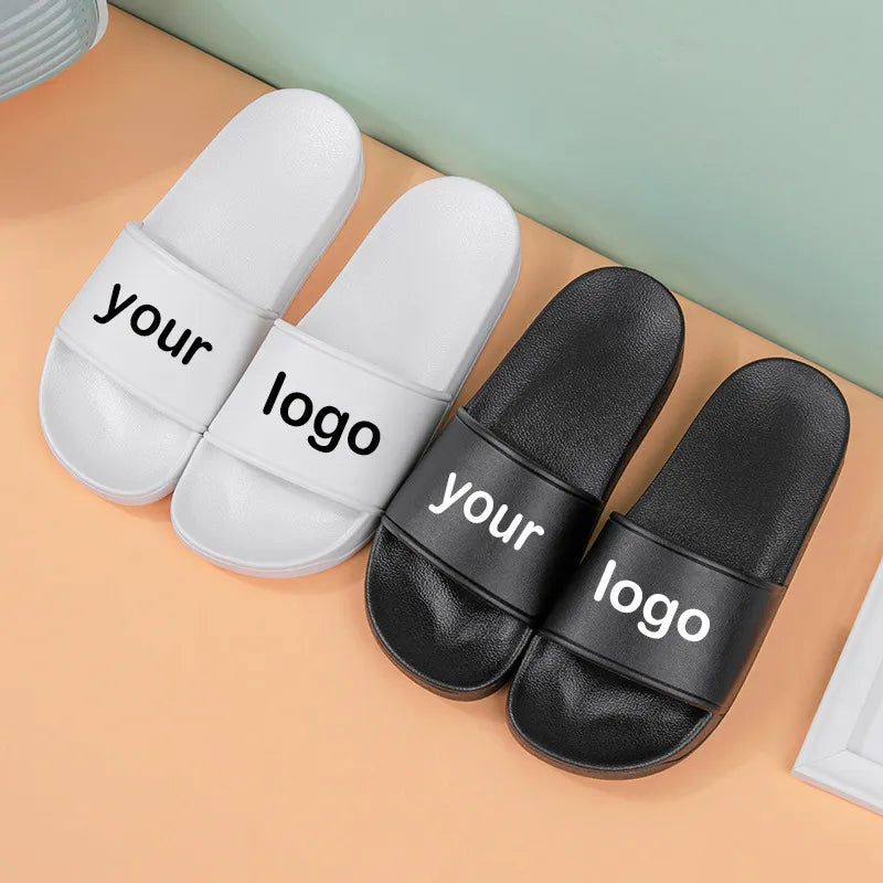 Custom slippers print your logo