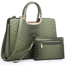 Load image into Gallery viewer, Dasein Tote Satchel Bag With Matching Wallet
