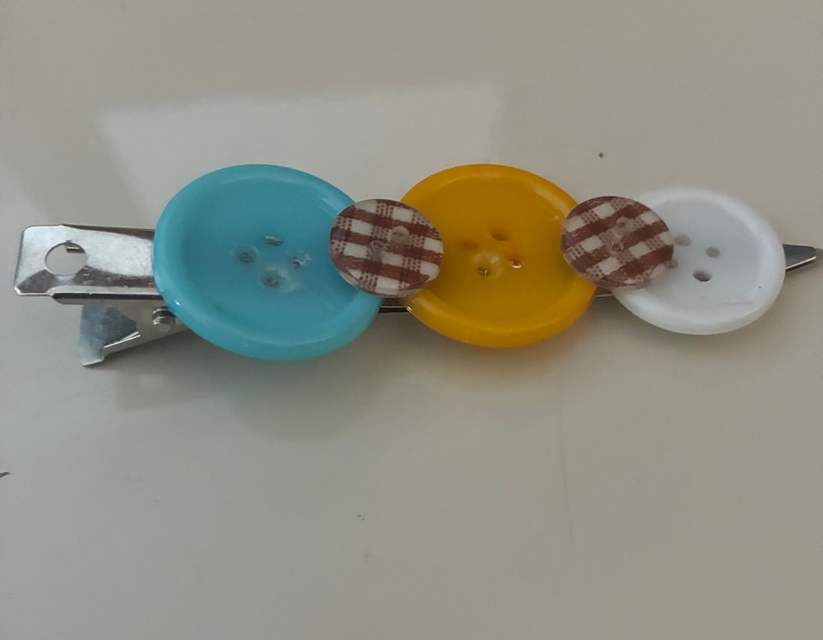 Handmade Button Clips