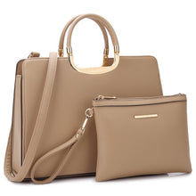 Load image into Gallery viewer, Dasein Tote Satchel Bag With Matching Wallet
